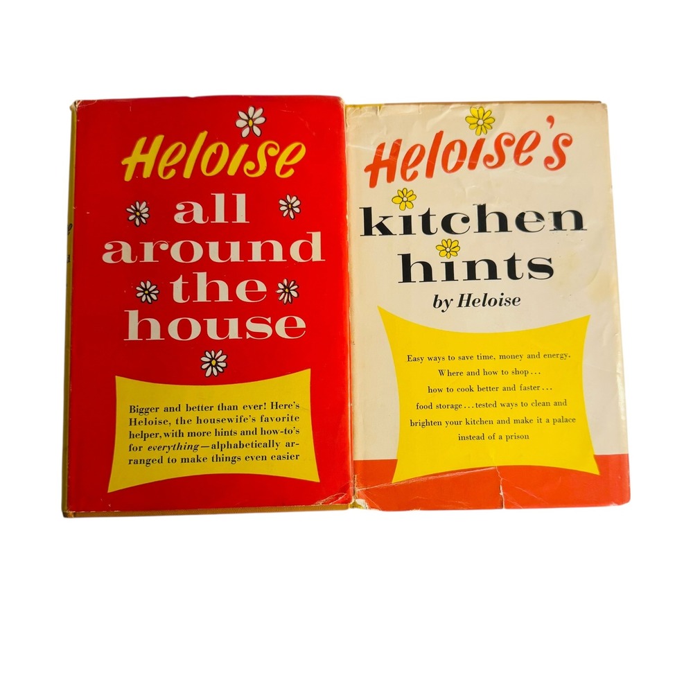 Heloise All Around the House Heloise's‎ Kitchen Hints Vintage Books Set 1960's